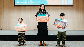 由衛武營駐地藝術家朱郁柔老師授課，介紹衛武營音樂廳、管風琴基礎知識。